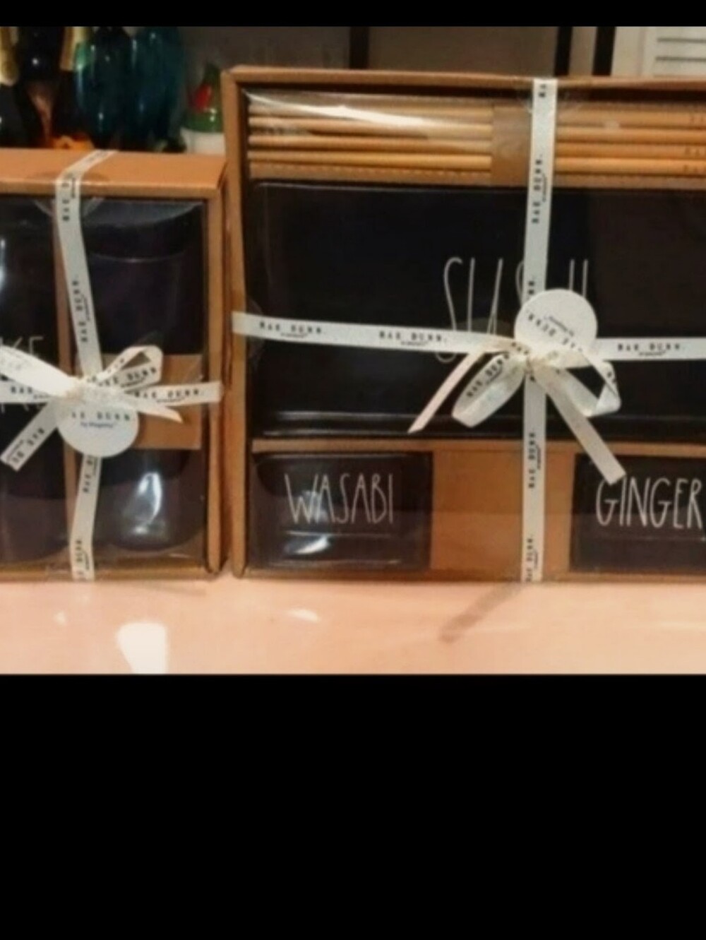 Rae Dunn Sushi & Sake Giftset Bundle NIB
